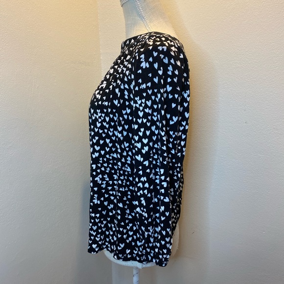 Cable & Gauge Black/White Heart Shirt - Picture 4 of 8